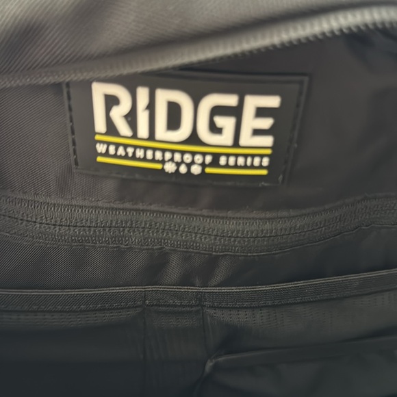 Ridge black backpack in excellent condition. Only used once. - Picture 3 of 3